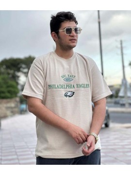 تیشرت نخی سایز بزرگ کد  2657